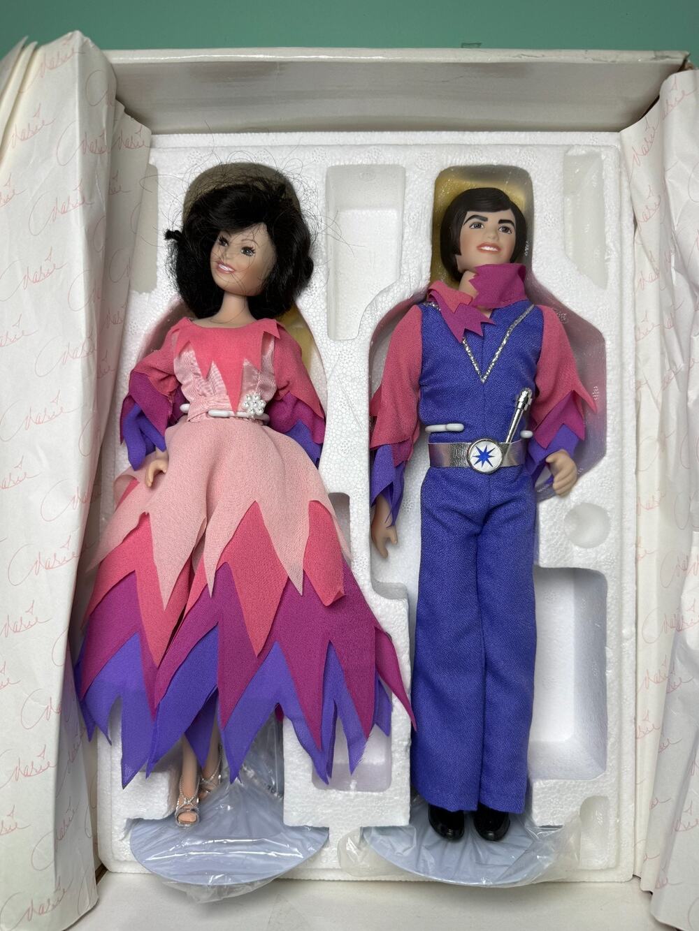 Marie Osmond Donny & Marie Through the Years Limited Edition 12" Dolls Box NEW